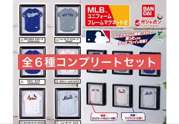 MLB 유니폼 프레임 마그넷 2종 총 6개 세트 1