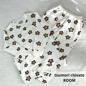 tsumori chisato ROOM 룸웨어 별 패턴 고양이 포켓