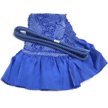 a781 순수 실크 후리소데용 부분  오비 장식 천 허리띠 기모노