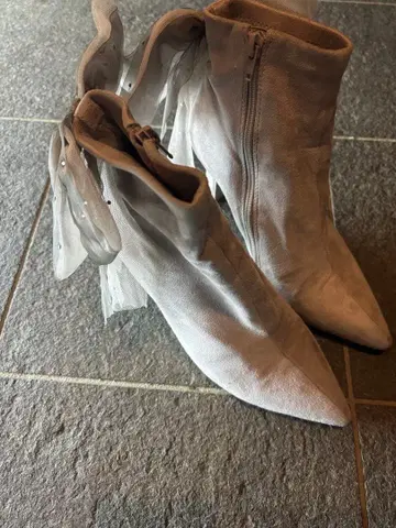 RANDA 20주년 2way 백리본 스트레치 부츠