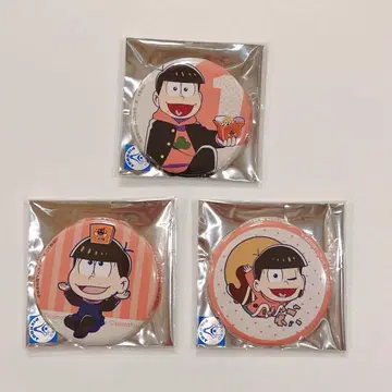 오소마츠 6쌍둥이 바쿠단야키 캔뱃지 등신 SD 오소마츠 컴프 세트