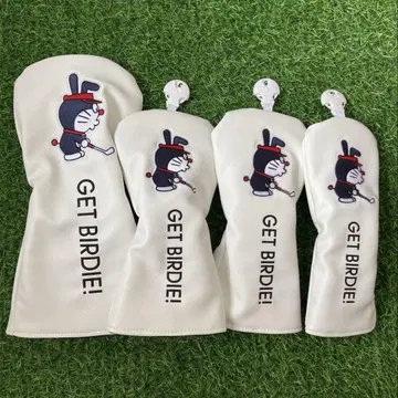 [ 새상품 ] 4세트 도라에몽 골프클럽 헤드커버 1+FW+FW+UT