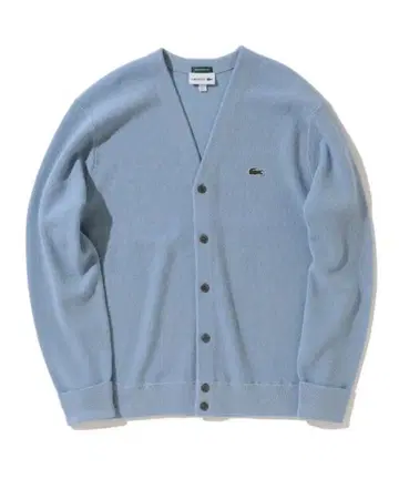 LACOSTE 라이트 블루 가디건