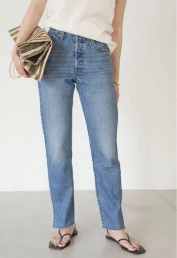 슬로브 이에나 리바이스 블루 데님 23