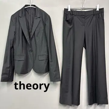 theory 테일러드 자켓 블랙 팬츠 수트 4개 셋업