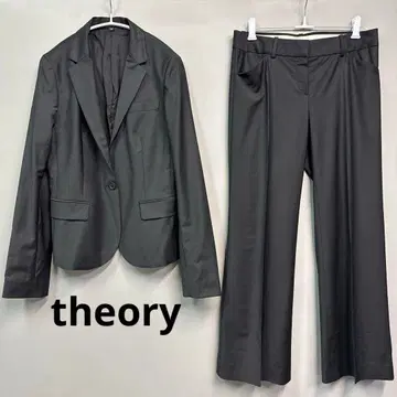 theory 테일러드 자켓 블랙 팬츠 수트 4개 셋업