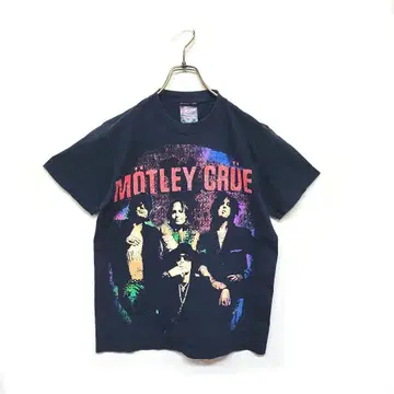레어 00's MOTLEY CRUE 머틀리 크루 밴드 T셔츠 블랙