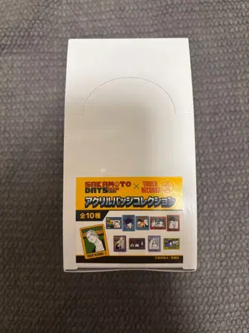 sakamotodays 사카모토 데이즈 타워 레코드 아크릴 배지 컴플리트