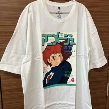 대만 한정판 애니메이지와 지브리전 한정판 바람계곡의 나우시카 T셔츠 2L