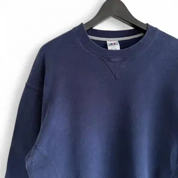 90s 빈티지 RUSSELL ATHLETIC 무지 네이비 C12