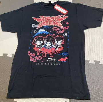 베이비 메탈 Baby METAL 도쿄 블랙 T셔츠 M 반팔 새상품