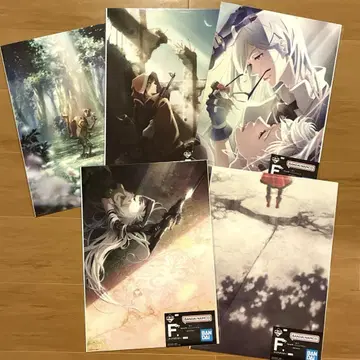 5종 제일복권 NieR 니어 오토마타 F상 클리어 포스터 2B 9S
