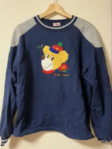 빈티지 MIKI HOUSE 곰돌이 트레이닝복