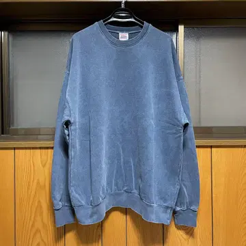 FREAK'S STORE 헤비 웨이트 피그먼트 크루넥 맨투맨