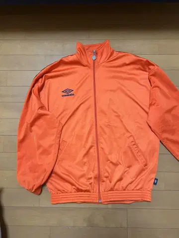 UMBRO 오렌지 트랙 자켓