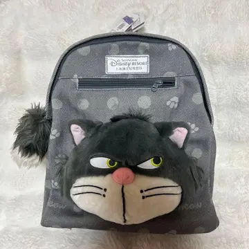 상하이 디즈니 신데렐라 루시퍼 고양이 봉제 인형 백팩 택 포함 새상품