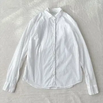 [ 새상품급 ] 드리스반노튼 긴팔 셔츠 블라우스 화이트 버튼 다운