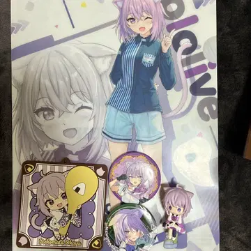 네코마타 오카유 굿즈 세트 (이미지 3장 포함)