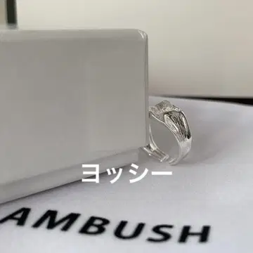 AMBUSH 오픈 반지
