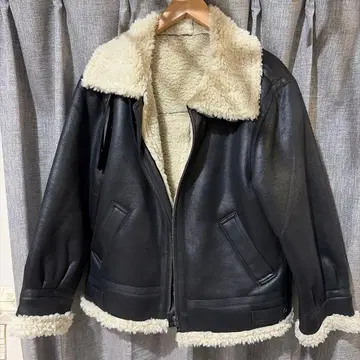 오늘 한정 가격 Ungrid 무스탕 가죽 코트