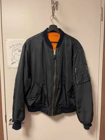 MA-1 네이비 자켓