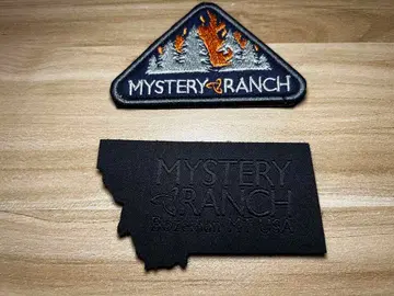 정품 MYSTERY RANCH 패치 와펜 미스터리 랜치 2개 세트