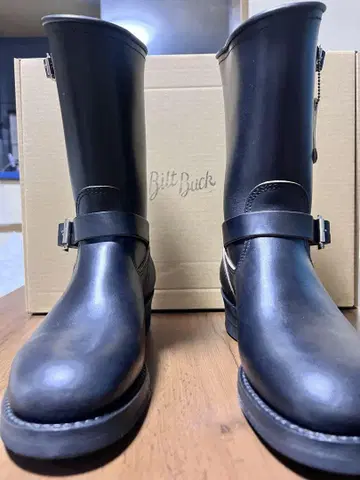 Bilt Buck 블랙 엔지니어 부츠