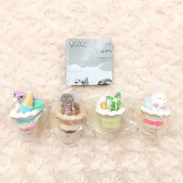 포켓몬 Yummy! 스위츠 마스코트 5 전 4종 풀 컴프