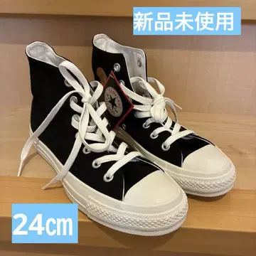 CONVERSE ALL STAR 블랙 하이컷 스니커즈