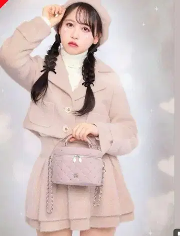 미셸 마카롱 작년 완판 트위드 자켓