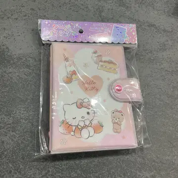 헬로키티 씰 바인더 핑크