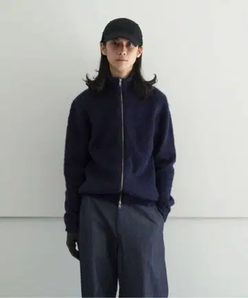 KAIKO SHAGGY ZIP CARDIGAN