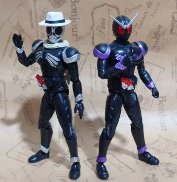 SHODO-XX 쇼도 가면라이더 조커 스컬 W 더블 세트