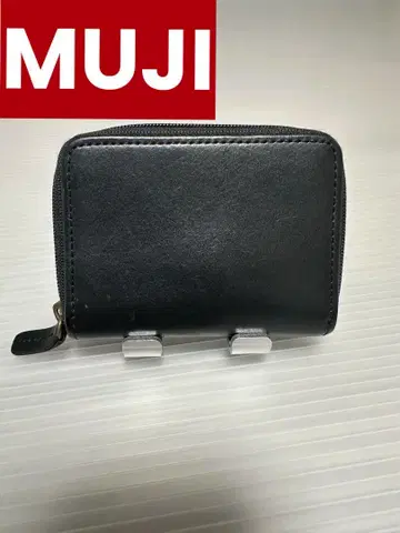 완판템 [ 무인양품 ] 가죽 동전 지갑 카드 케이스 미니 지갑 블랙