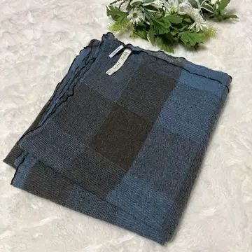 ichi 울 100% 스톨 숄 나츄란 일본제