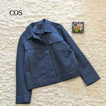새상품급 [ COS ] 코스 플랩 포켓 부착 숏 자켓 36