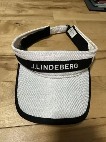 J.LINDEBERG 메쉬 바이저 화이트