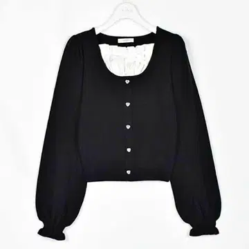 evelyn 에블린 하트 비쥬 니트