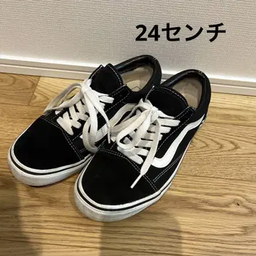 Vans 블랙 스니커 V36CL +
