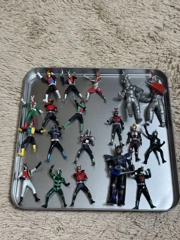 가면라이더 피규어 세트 19개