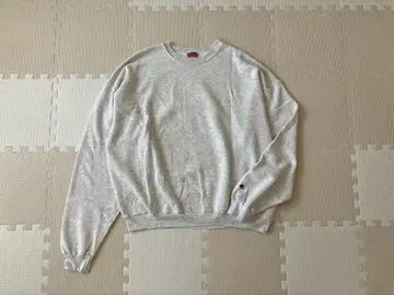 90s Champion 챔피온 맨투맨 실버 그레이 XXL 무지