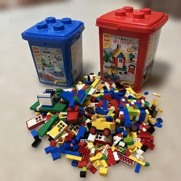 LEGO 기본 세트 빨간색 바케츠 & 파랑 바케츠