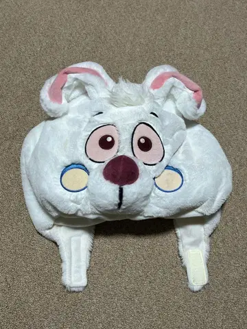 화이트 토끼 원더랜드 앨리스 팬캡