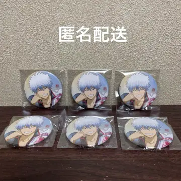 은혼 캔뱃지 AGF 휴식 사카타 긴토키 6개 세트