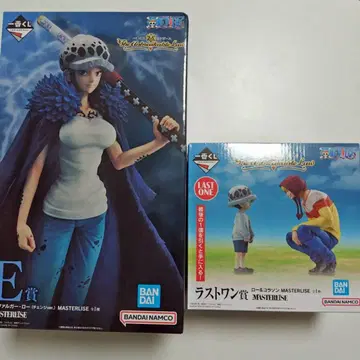 제일복권 원피스 E상 & 라스트원 피규어 세트