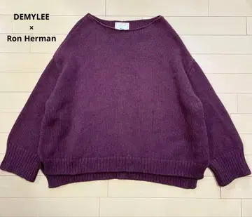 DEMYLEE x Ron Herman 10주년 캐시미어 니트 보르도
