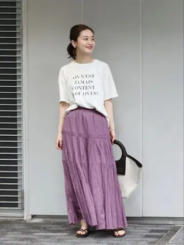 IENA 코튼 보일 캉캉 스커트 36