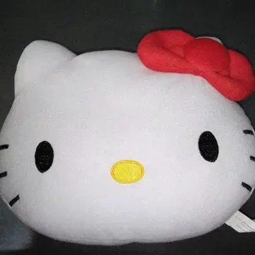 헬로키티 키티 얼굴 쿠션 봉제 인형 얼굴형 레트로