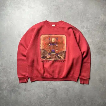 90s Fruit of the Loom 맨투맨 프린트