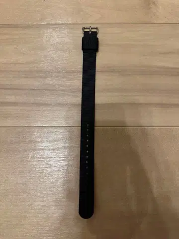 18mm NATO 스트랩 블랙 복각 해밀턴 등